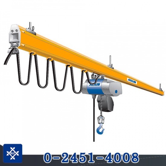 ติดตั้งลิฟท์บรรทุกสินค้า สแตนดาร์ด ลิฟท์ แอนด์ เครน  - เครนรางเลื่อนไฟฟ้าแบบรางเดี่ยว